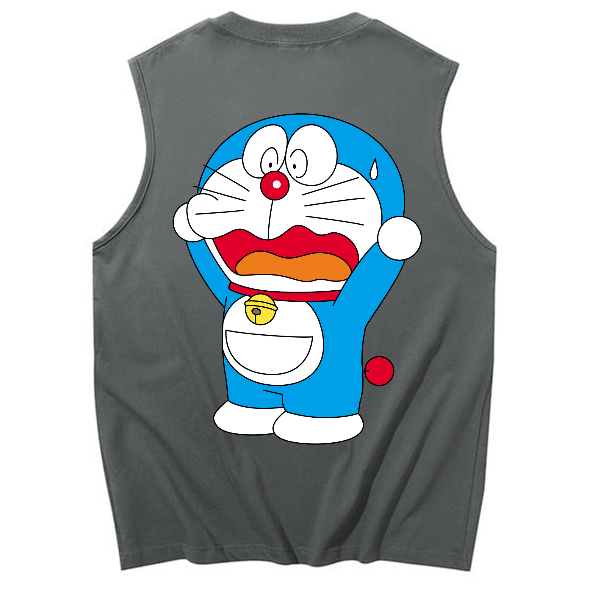 （画像用） ドラえもん Doraemon コットン100％タンクトップ（背面プリント）